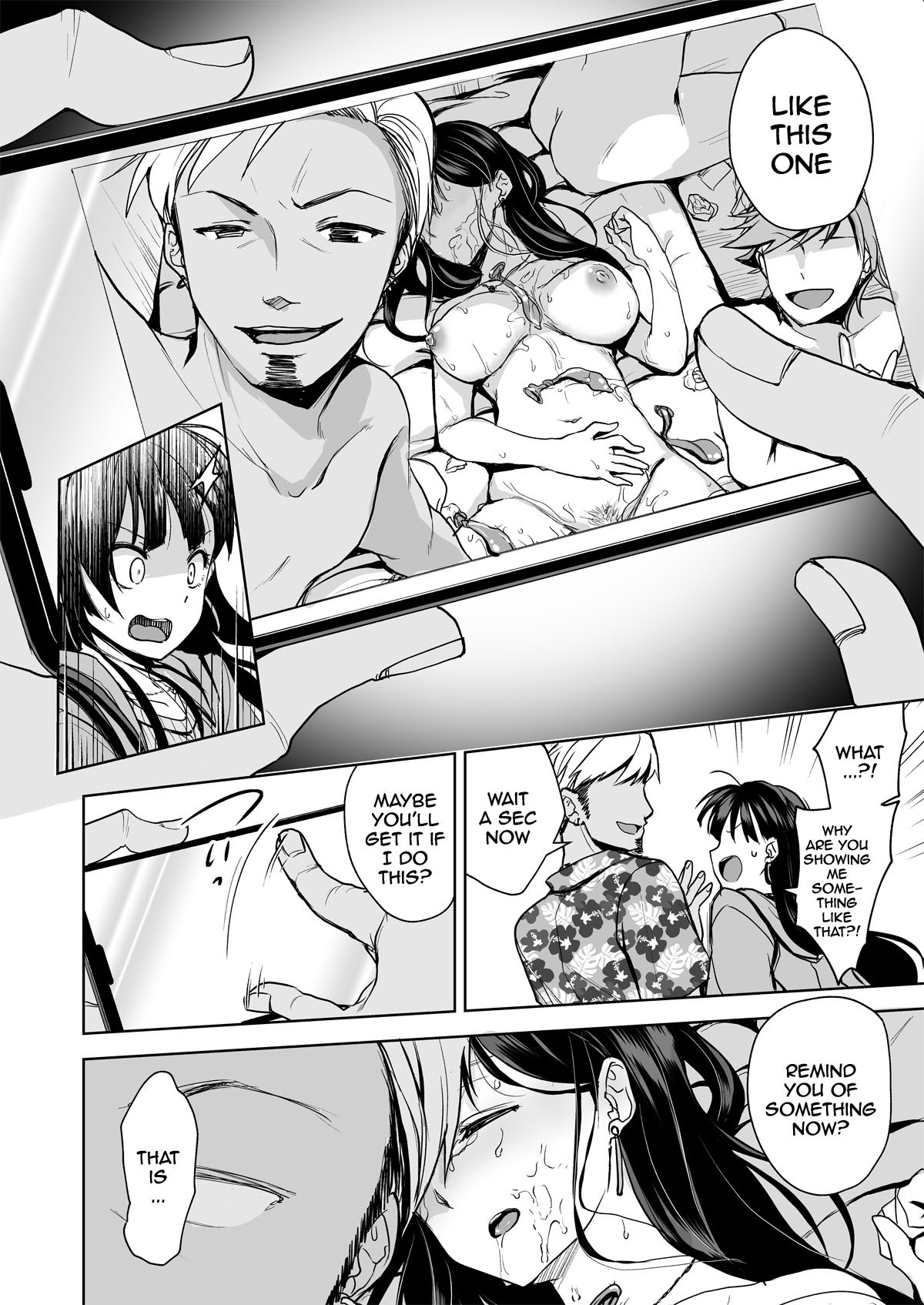 Hentai Manga Comic-Disgraced Memories -Until His Beautiful Girlfriend Gives In--Read-9